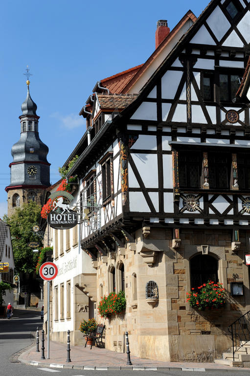 Weinkastell Zum Weissen Ross Hotel Kallstadt Exterior photo